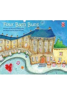 Four bath buns
